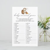 Papier Bébé Animal Jeu Petit Cowboy Rustique Western (Debout devant)