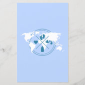 Papier Bébé animal jeu Voyage Baby shower de passeport (Dos)