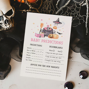 Papier Bébé brasse rose Baby Predictions jeu