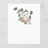 Papier Bébé budget Il fait froid à l'extérieur du baby sh (Dos)