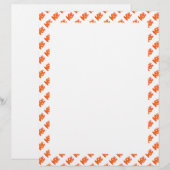 Papier Bébé cerf pixelisé mignon (Devant / Derrière)