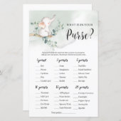 Papier Bébé éléphant vert ce qui est dans votre jeu de bo (Devant / Derrière)