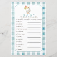 Bébé Garçon Fou Gingham Mélange de Mots