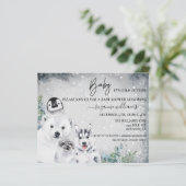 Papier Bébé Il fait froid à l'extérieur de l'Arctique Dou (Debout devant)