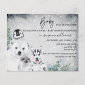 Papier Bébé Il fait froid à l'extérieur de l'Arctique Dou (Devant)