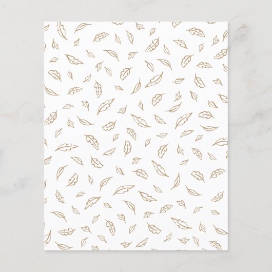 Papier Bébé mignon dans Baby shower en fleur Invitation (Dos)