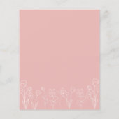 Papier Bébé Word Scramble Baby shower Jeu (Dos)