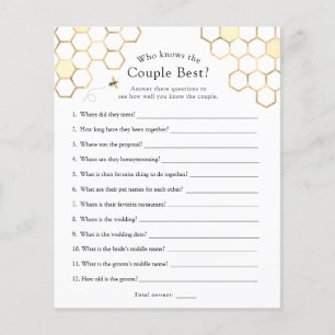 Papier Bee moderne qui connaît le couple meilleur jeu