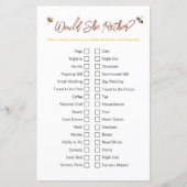 Papier Bee "Voudrait-Elle Plaire" Fête des mariées Jeu (Devant)