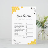 Papier Bee Watercolor devinez le prix Game (Debout devant)