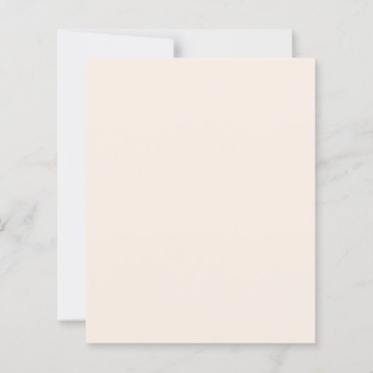 Papier Beige taupe roses arch Confirmation invitation (Dos)