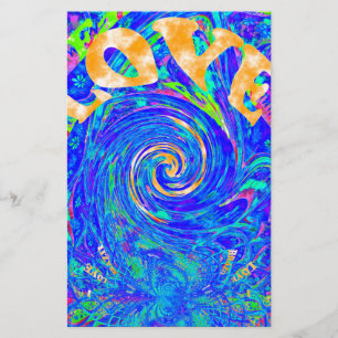 Papier Belle Amour Bleu Bleu Imprimer Art vectoriel Flash