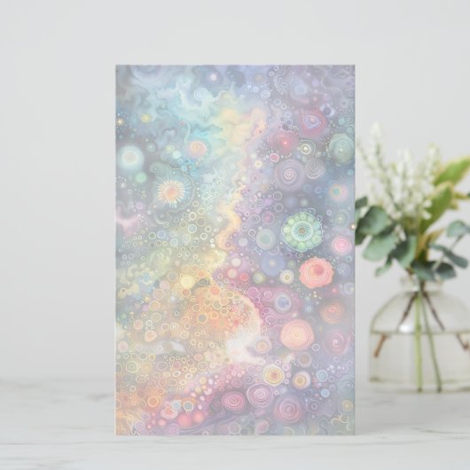 Papier Belle couleur Whimsical Retour à l'école (Debout devant)