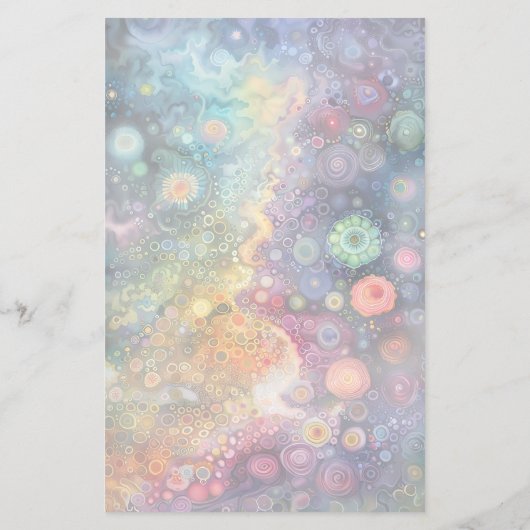 Papier Belle couleur Whimsical Retour à l'école (Dos)