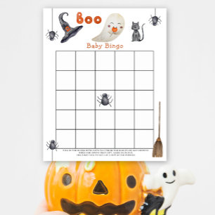 Papier Belle fantôme - Baby shower jeu de bingo