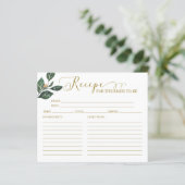 Papier Belle Fête des mariées de calligraphie Recette Car (Debout devant)