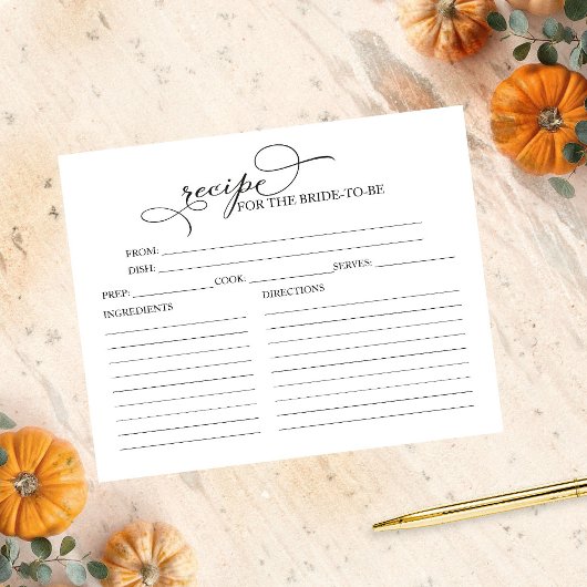 Papier Belle Fête des mariées de calligraphie Recette Car