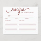 Papier Belle Fête des mariées de calligraphie Recette Car (Devant)