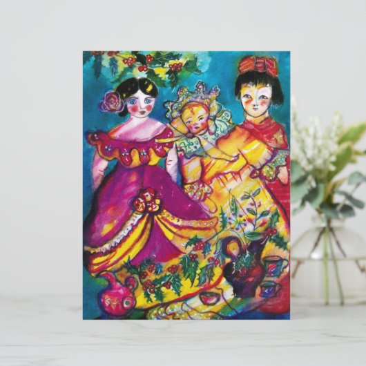 PAPIER BELLES POUDRES ANCIENNES (Debout devant)