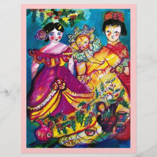 PAPIER BELLES POUDRES ANCIENNES (Devant)