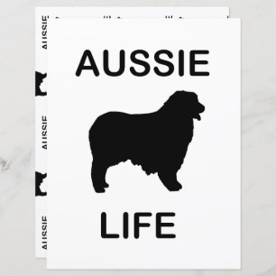 Papier berger australien à double face aussie vie