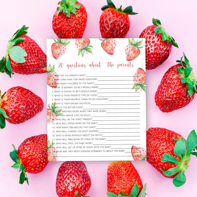 Papier Berries - jeux - 20 questions sur les parents (Créateur téléchargé)