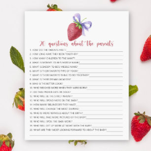 Papier Berry - jeux - 20 questions sur les parents