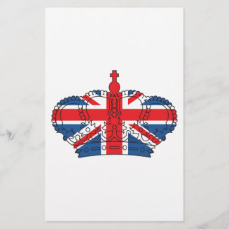 Papier Best of British, Crown, Union Jack