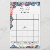 Papier Beurre douce - Jeu de bingo de douche nuptiale (Devant)