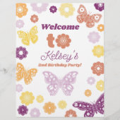 Papier Beurre rétrospectif encadré Bienvenue (Devant)