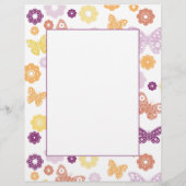 Papier Beurre rétrospectif encadré Bienvenue (Dos)