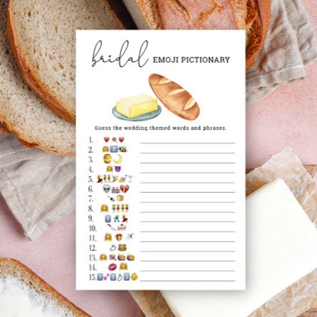 Papier Beurrer ensemble - pictionary d'emojis pour enterr (Créateur téléchargé)