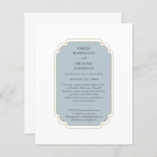 Papier Bilingue Espagnol Boda Mariage Budget