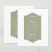 Papier Bilingue Espagnol Boda Mariage Budget (Devant / Derrière)