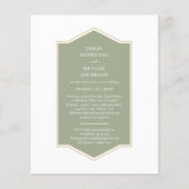 Papier Bilingue Espagnol Boda Mariage Budget (Dos)
