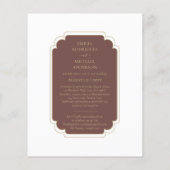 Papier Bilingue Espagnol Boda Mariage Budget (Dos)