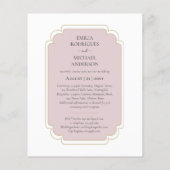 Papier Bilingue Espagnol Boda Mariage Budget (Dos)