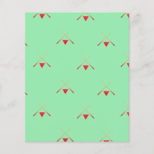 Papier billard sur le green