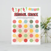 Papier Binge nuptial | Jeu de Fête des mariées (Debout devant)