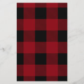 Papier Bingo Buffalo Plaid (Dos)