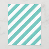 Papier Bingo du Baby shower de baleine bleue (Dos)