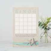 Papier Bingo Fête des mariées Starfish (Debout devant)