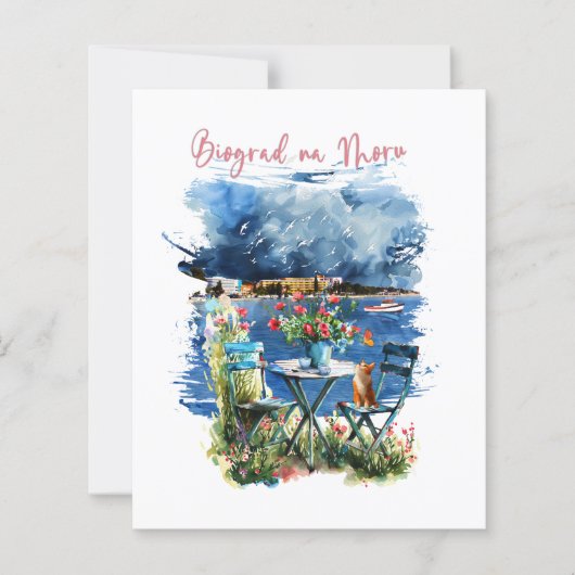 Papier Biograd na moru 3 (Devant)