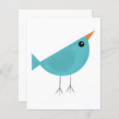 Papier Birdy (Devant / Derrière)