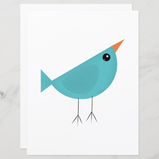 Papier Birdy (Devant / Derrière)