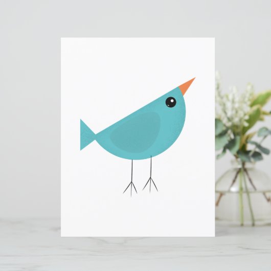 Papier Birdy (Debout devant)