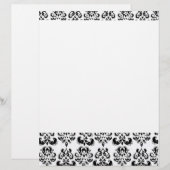 PAPIER BLACK ANS BLANC DOMMASK (Devant / Derrière)