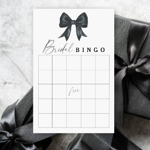 Papier Black Bow Brive jeu de bingo