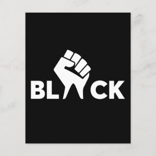 Papier Black Lives Matt Black Avec Main