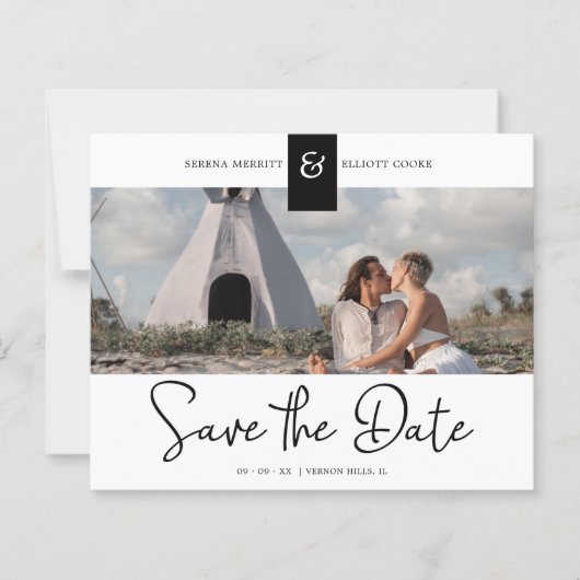 Papier Black pas cher Photo personnalisée instantanée Eng (Devant)